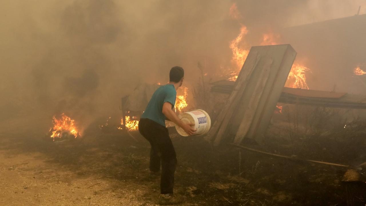 Natuurbranden Portugal Spanje oktober 2017