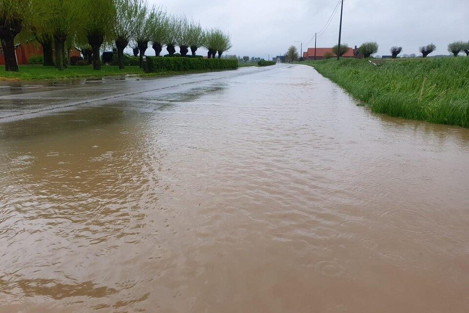 westhoek overstroming