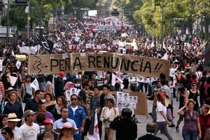 protest mexico students