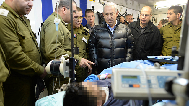 Netanyahu bezoekt ISIS-terroristen