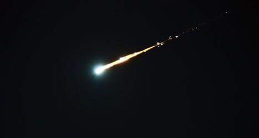 fireball meteorite comet asteroid