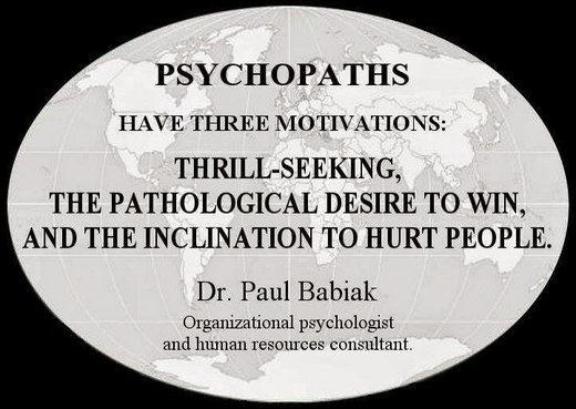 psychopaten citaat Paul Babiak