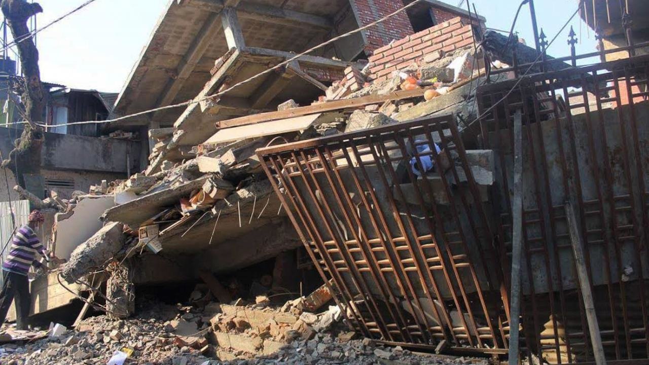 earthquake india aardbeving