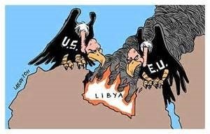 VS EU aasgieren Libië