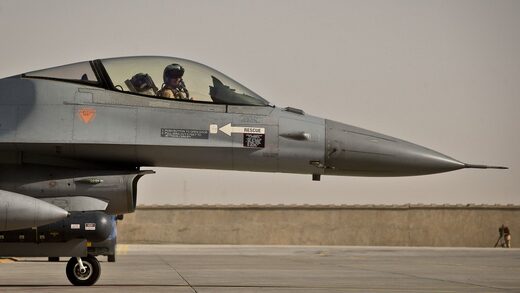 F16 gevechtsvliegtuig
