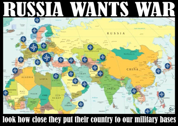 NAVO Russische grenzen