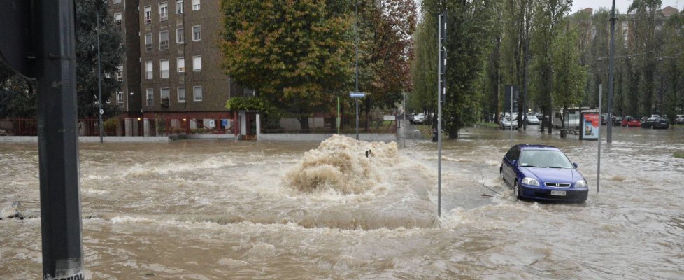 italië noodweer golia cyclone