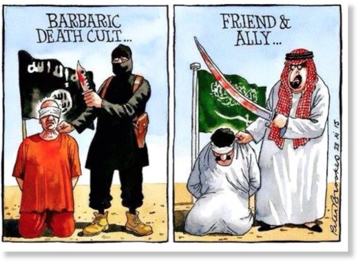 Saoedi-Arabië Daesh onthoofders