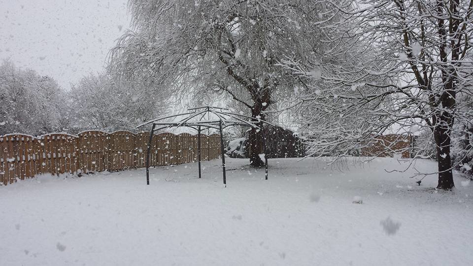 gingelom sneeuw