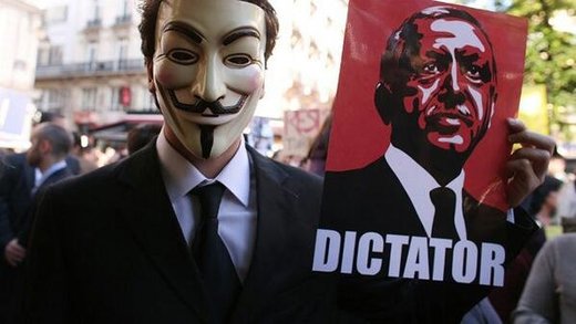 Erdogan dictator 