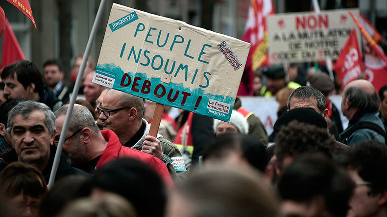 Protesten Frankrijk nieuwe arbeidswet