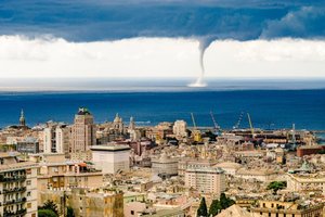 Waterspout Genoa
