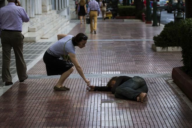 Griekse misère en armoede