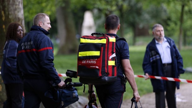 blikseminslag park parijs