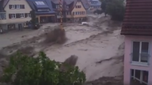 overstromingen Baden-Württemberg