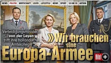 minister Hennis en collega