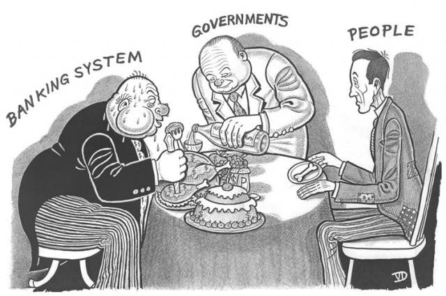 Banksters governments people