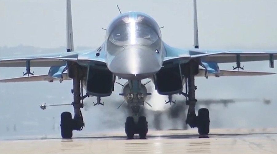Russische Su-34 bommenwerper