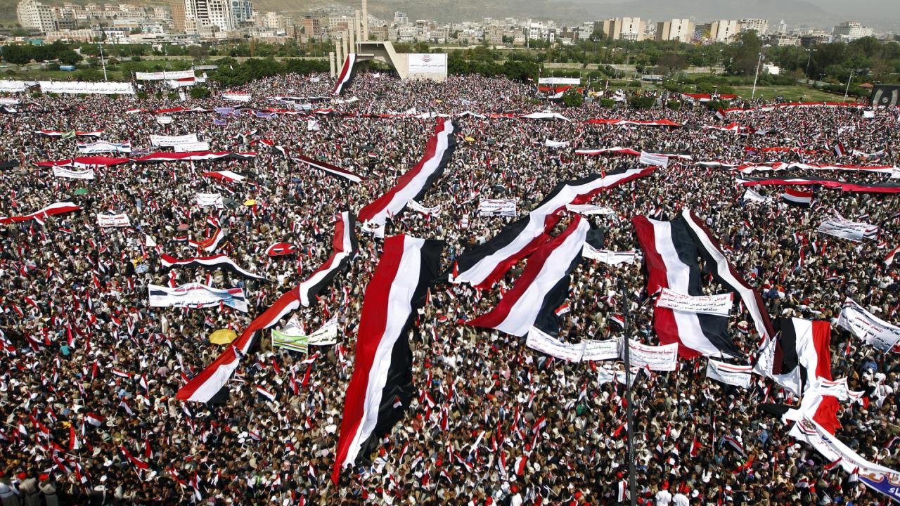 steun voor Houthi's, Jemen