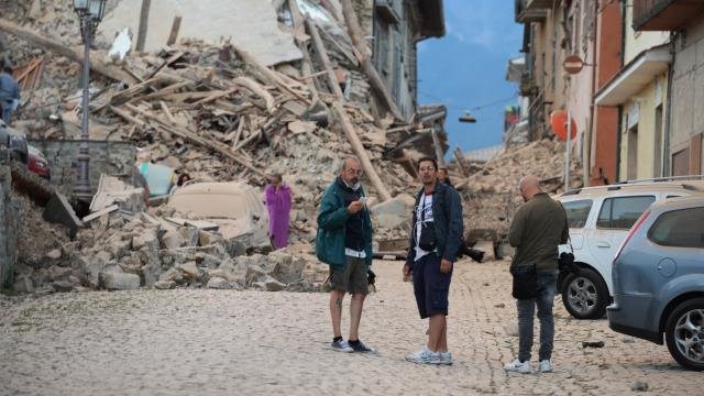 aardbeving italië