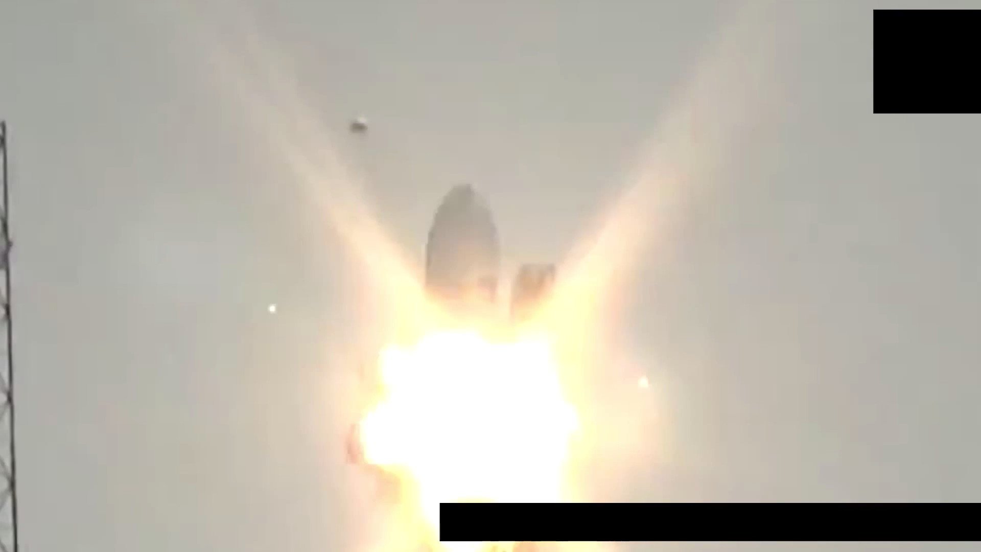 falcon rocket explosion