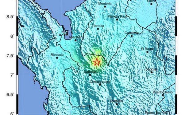 aardbeving colombia