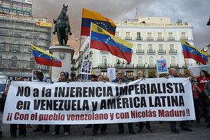 steun voor Maduro Venezuela