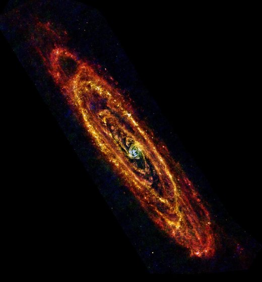 Herschel's Andromeda Image