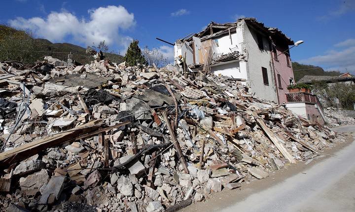 aardbevingen italië visso