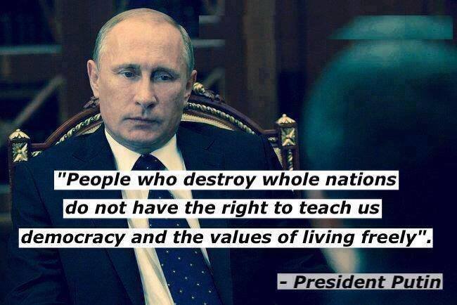 Citaat Vlad Poetin