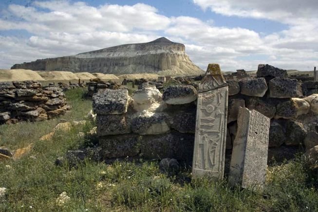 kazachstan mysterieuze stenen
