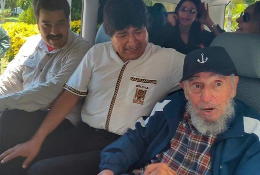 Maduro, Morales, Castro