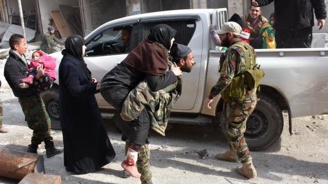 syrische leger bevrijdt aleppo syrië aleppo