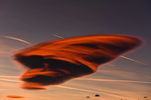 Sweden UFO cloud
