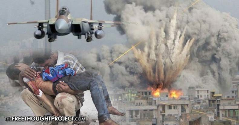 Bombardementen Syrië