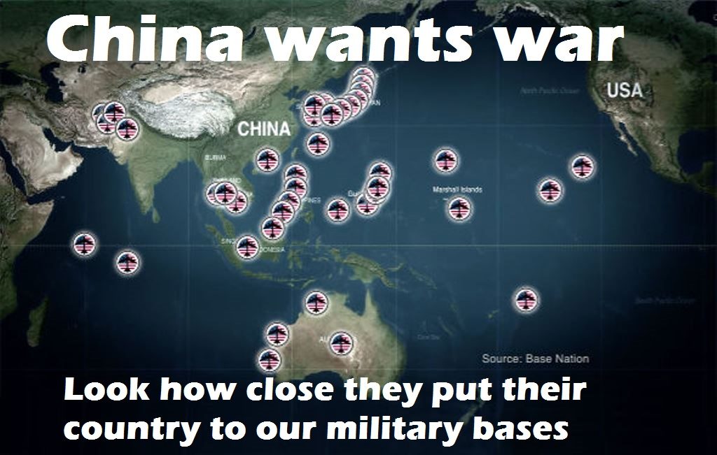 China wil oorlog
