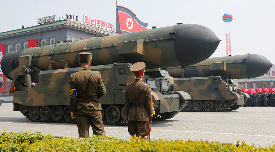 Militaire parade Noord-Korea