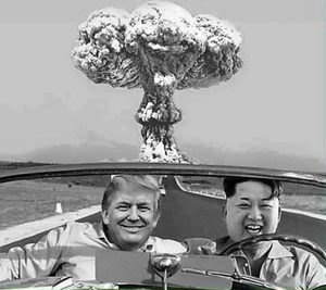 Tramp and Kim Jong-un