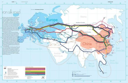 Silk Road verbindt China met rest van Azië en Europa