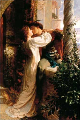 Romeo en Julia door Sir Frank Dicksee (19e eeuw)