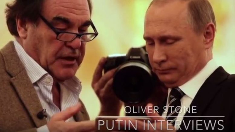 Oliver Stone met Poetin