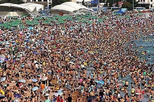 Huiquan Bathing Beach. China