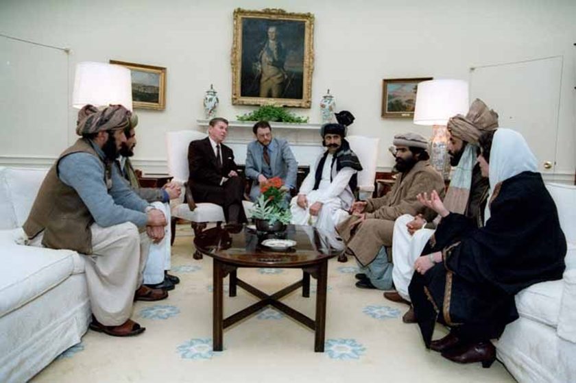 President Reagan Mujahideen