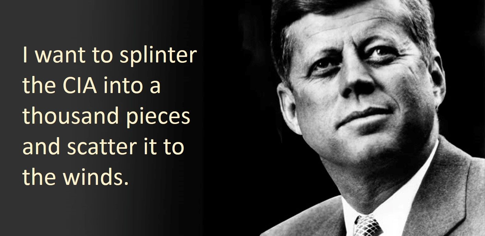 JFK CIA versplinteren