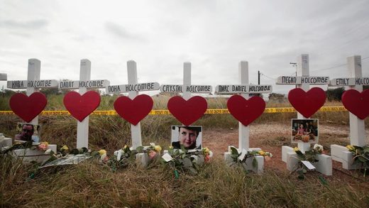 Kruizen slachtoffers Texas schietpartij