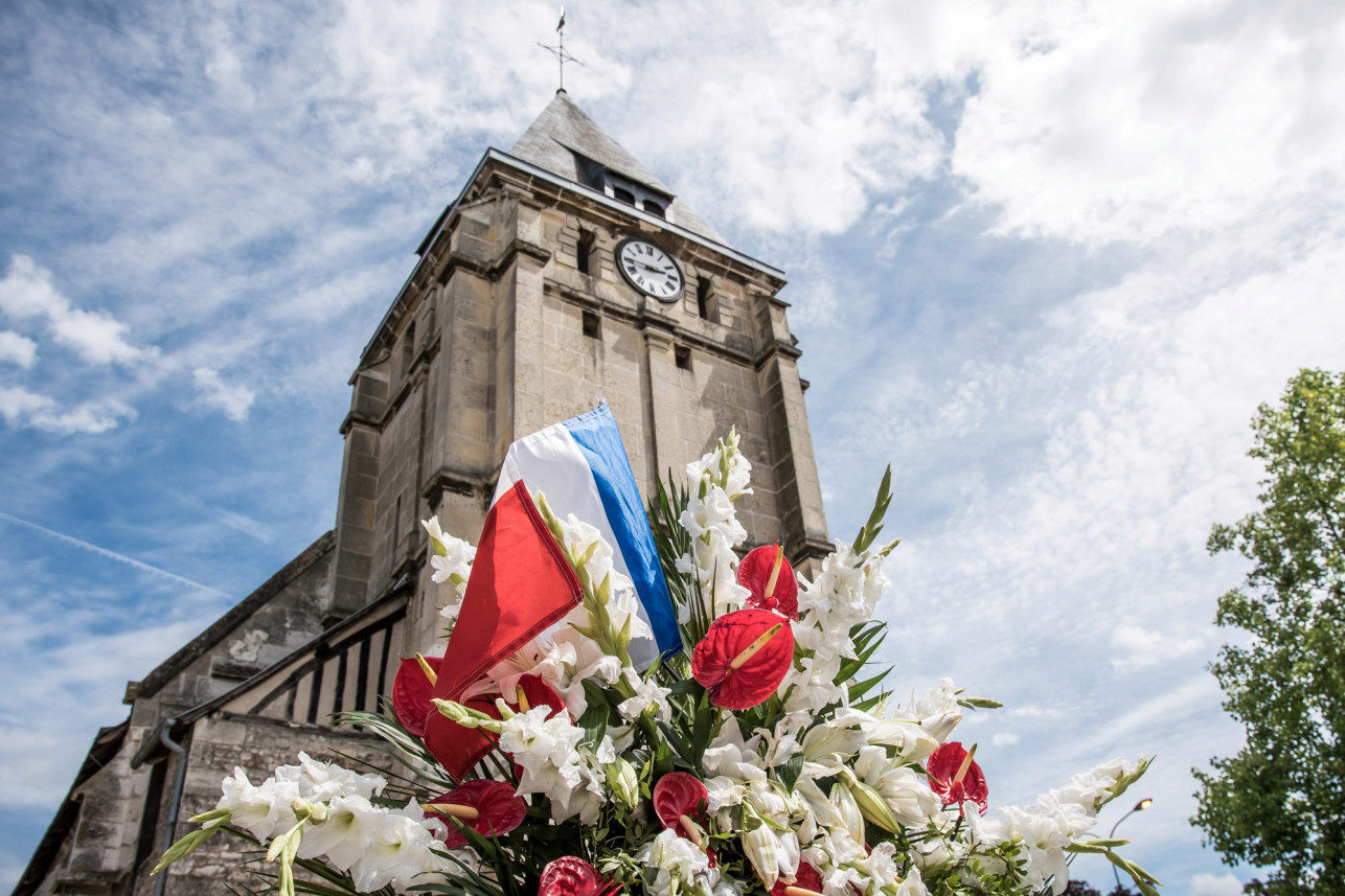 Kerk Rouwende mensen