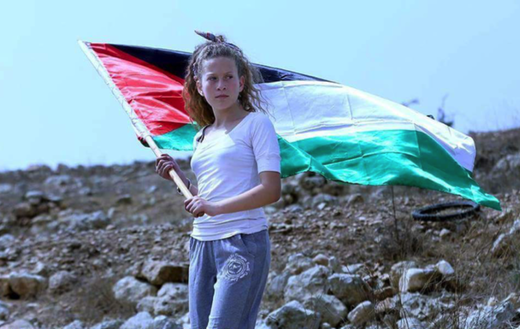 De 16-jarige Palestijnse Ahed Tamimi