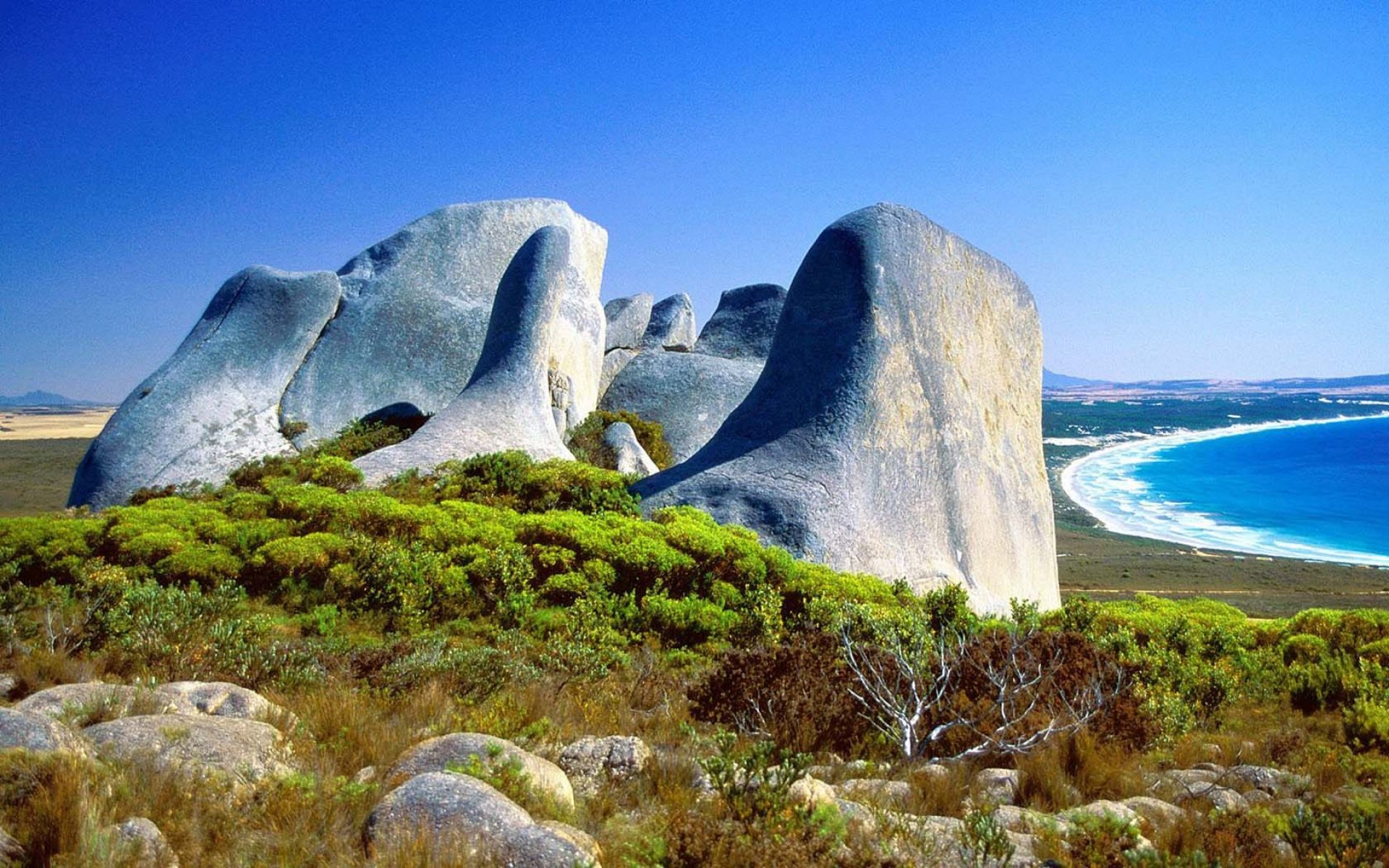 Eroded Granite Cheynes Beach Australia