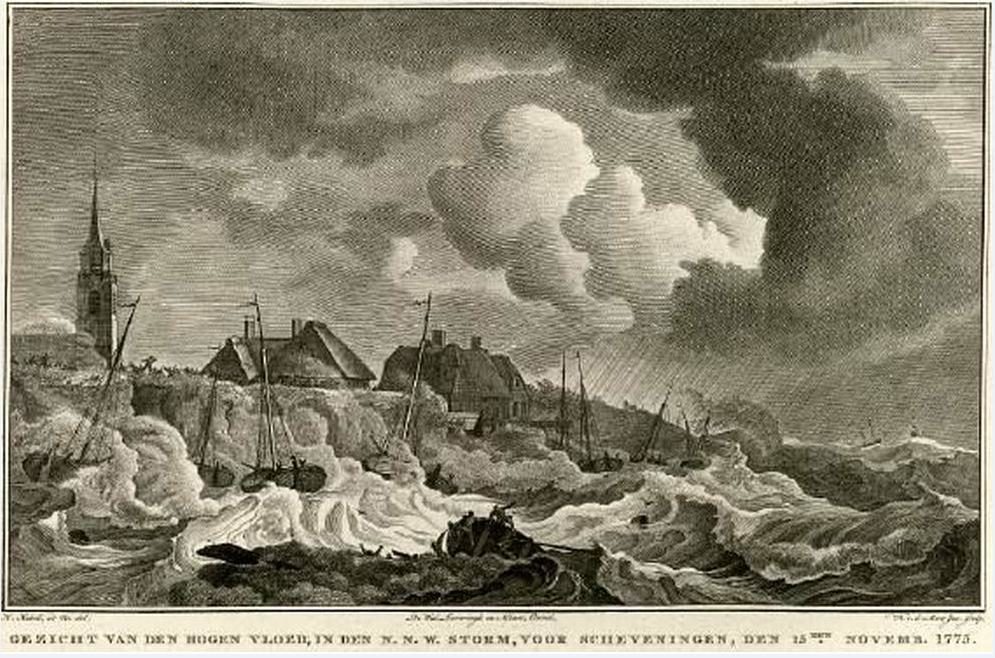 Vloed Scheveningen 1773
