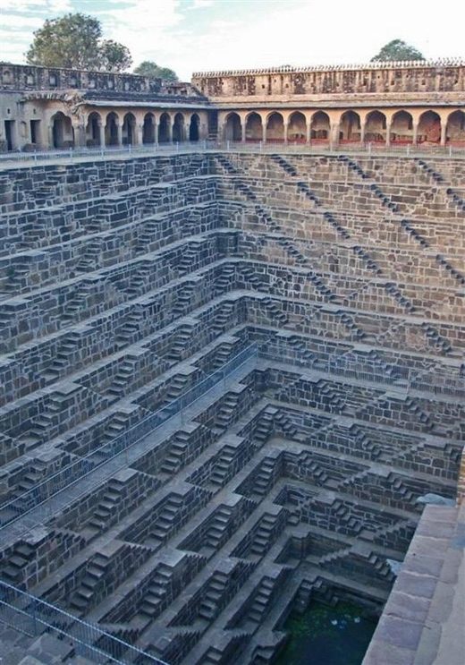 Deepest Step Well in the World, Rajasthan, India